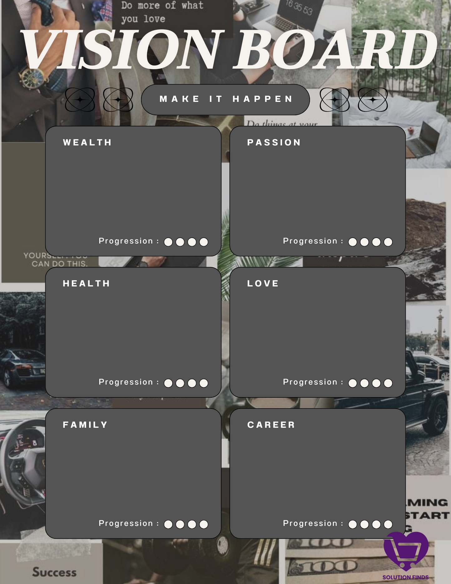 Downloadable Vision Boards