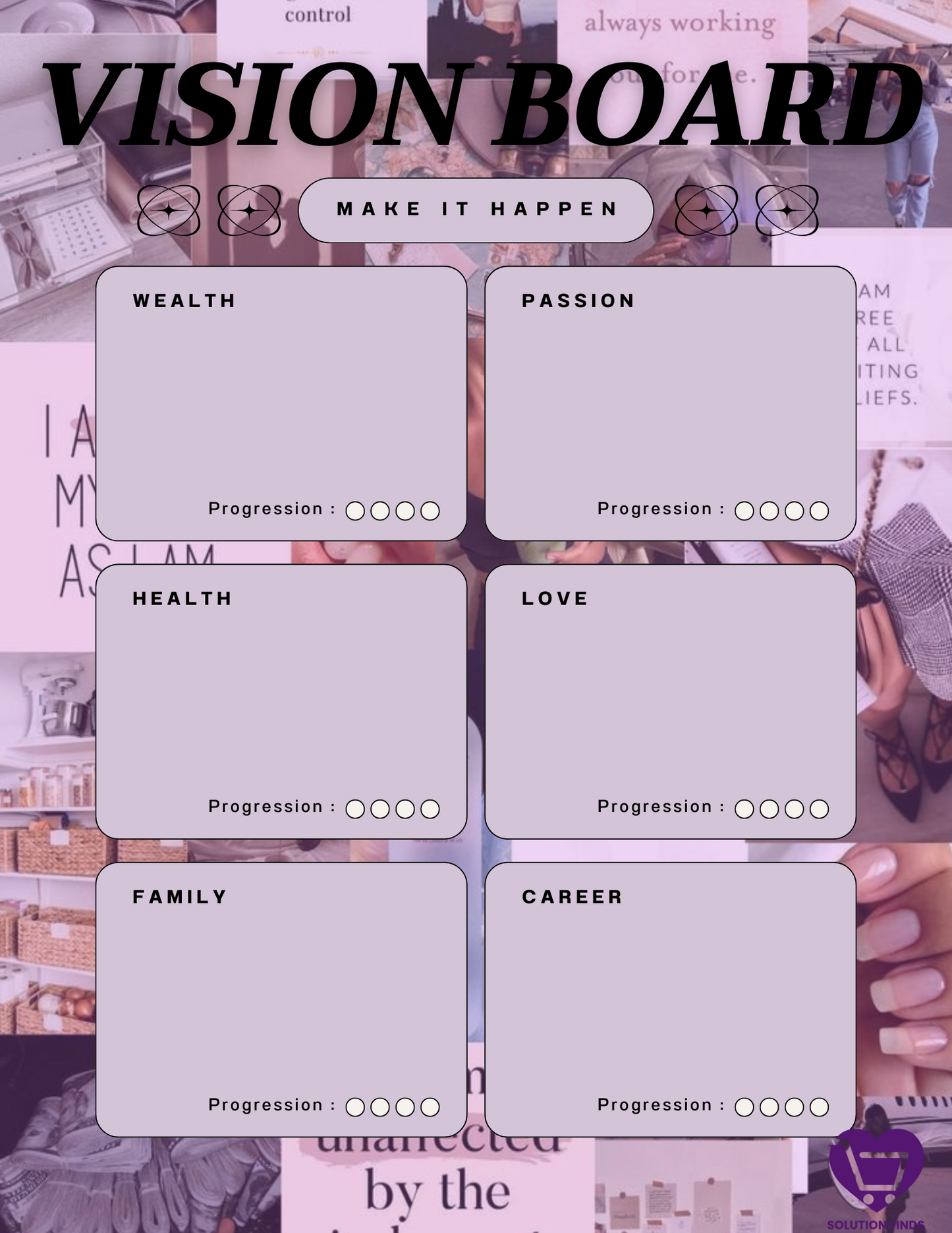 Downloadable Vision Boards